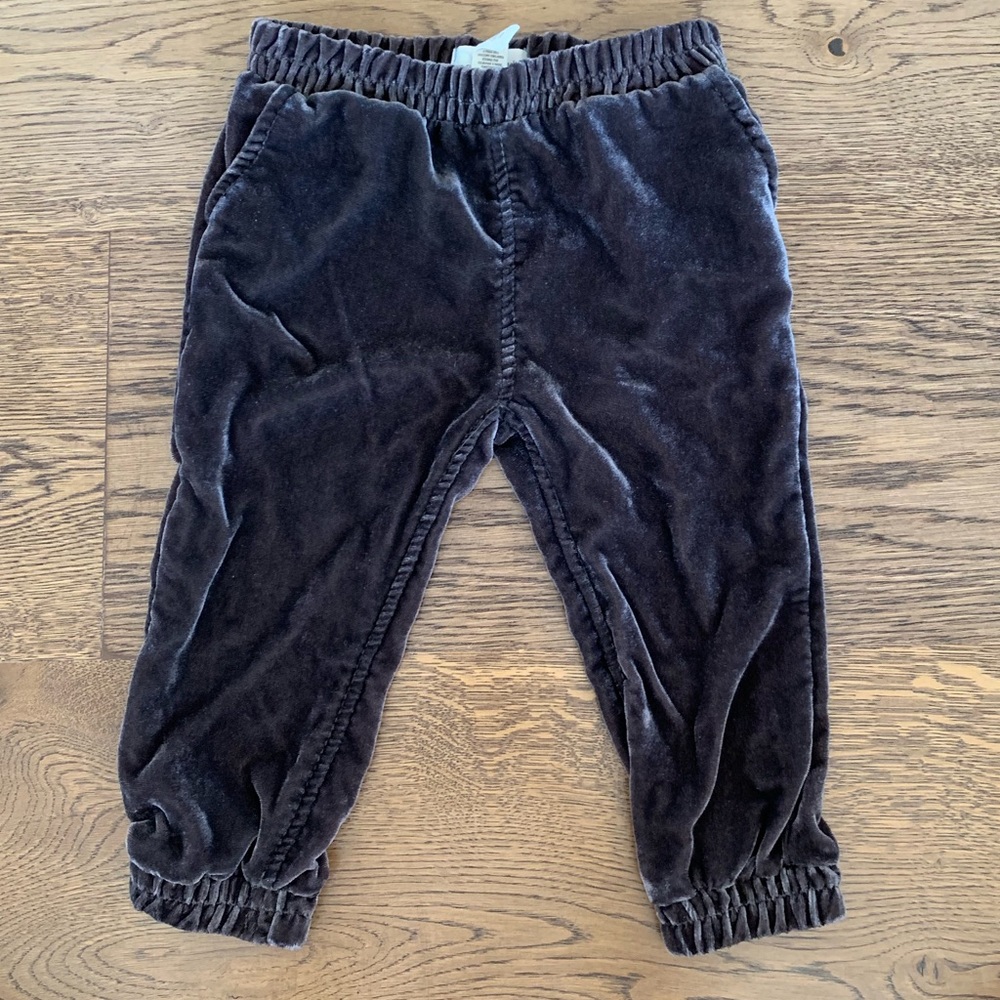 Velvet Toddler Joggers Size 12-18mo